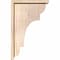 Ekena Millwork New Brighton Smooth Corbel w/Backplate, Douglas Fir, 5 1/2"W x 14"D x 22"H COR06X14X22NEB01SDF - alternate 4